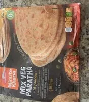 Mängden socker i Mix veg paratha