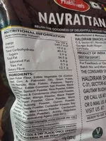 Mängden socker i Haldiram navratan 440g