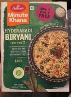 Mängden socker i Hyderabadi Biryani