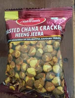Mängden socker i Roasted Chana Cracker Heeng Jeera