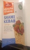 Mängden socker i Minute Khana Shami Kebab Wrap