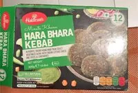 Mängden socker i Hara Bhara Kebab