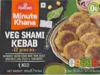 Mängden socker i Veg shami kebab - 12 pieces
