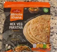 Mängden socker i Mix Veg Paratha