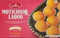 Mängden socker i Motichoor Ladoo
