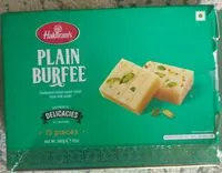 Mängden socker i Plain Burfee