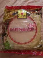 Mängden socker i Pappadams