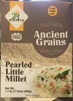 Mängden socker i Pearled little millet