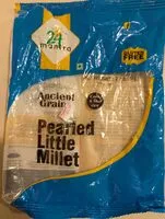 Mängden socker i Pearled Little Millet