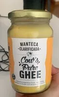 Mängden socker i Cow's Pure Ghee