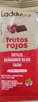 Mängden socker i barritas de frutos rojos