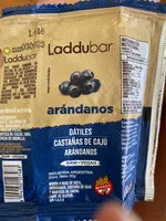 Mängden socker i barra raw de arándanos