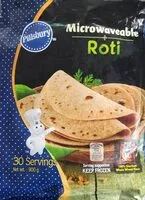 Mängden socker i Microwaveable Roti