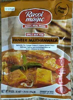 Mängden socker i Spice Mix For Paneer Makhanwala