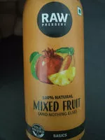 Mängden socker i Raw Pressery Mixed Fruit Juice