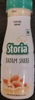 Mängden socker i Storia Badam Shake