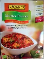 Mängden socker i Mutter Paneer