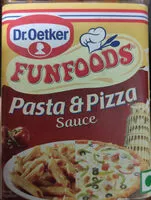 Mängden socker i Funfoods Pasta and Pizza Sauce