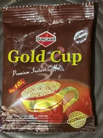 Mängden socker i Gold Cup