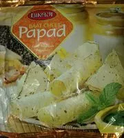 Mängden socker i Papad