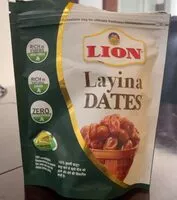 Mängden socker i LION Layina dates