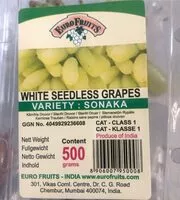 Mängden socker i Raisins