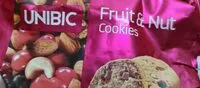 Mängden socker i Unibic Frunit and Nut cookies