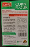 Mängden socker i Corn Flour