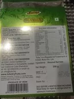 Mängden socker i mamra almonds