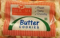 Mängden socker i Butter cookies