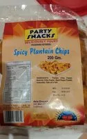Mängden socker i Spicy plantain chips