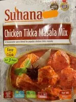 Mängden socker i Chicken tikka masala mix