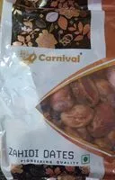 Mängden socker i Zahidi Dates