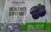 Mängden socker i Dryfruit Bar - Blueberries