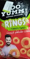 Mängden socker i Too Yumm! Rings - Tomato Twist