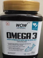 Mängden socker i Omega 3