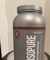 Mängden socker i Isopure, Low Carb, Dutch Chocolate