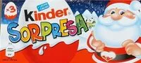 Mängden socker i Kinder Sorpresa