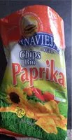 Mängden socker i Chips bio paprika
