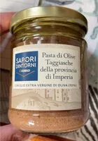 Mängden socker i Pasta di olive taggiasche della provincia di Imperia