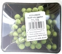 Mängden socker i Petite aubergine