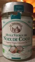 Mängden socker i Huile vierge de noix de coco