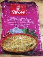 Mängden socker i Vifon Krevetova