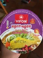 Mängden socker i Soupe Nouille Poulet Bol Ngon Ngon Vifon Carton 24X60G Vietnam