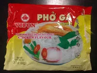 Mängden socker i Vifon Pho Ga Instant Nudelsuppe, Huhn