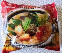 Mängden socker i Vermicelles de Riz instantanés arôme Crabe