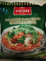 Mängden socker i Nouille Ã L'arôme De Légumes