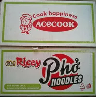 Mängden socker i Artificial Chicken Flavour Pho instant rice noodles