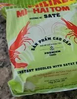 Mängden socker i Instant Noodles with Satay Flavor