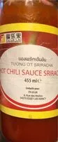 Mängden socker i Hot chili sauce srira cha